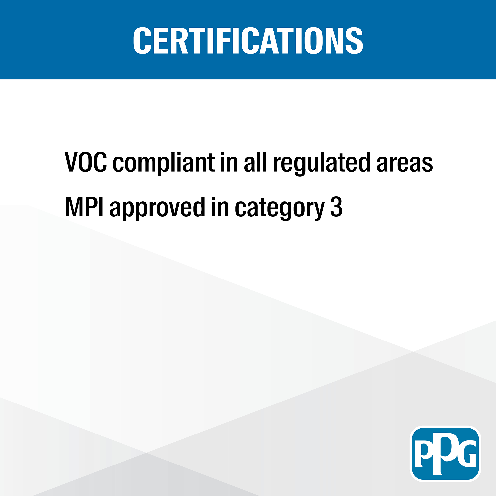 Alkali Resistant Certifications
