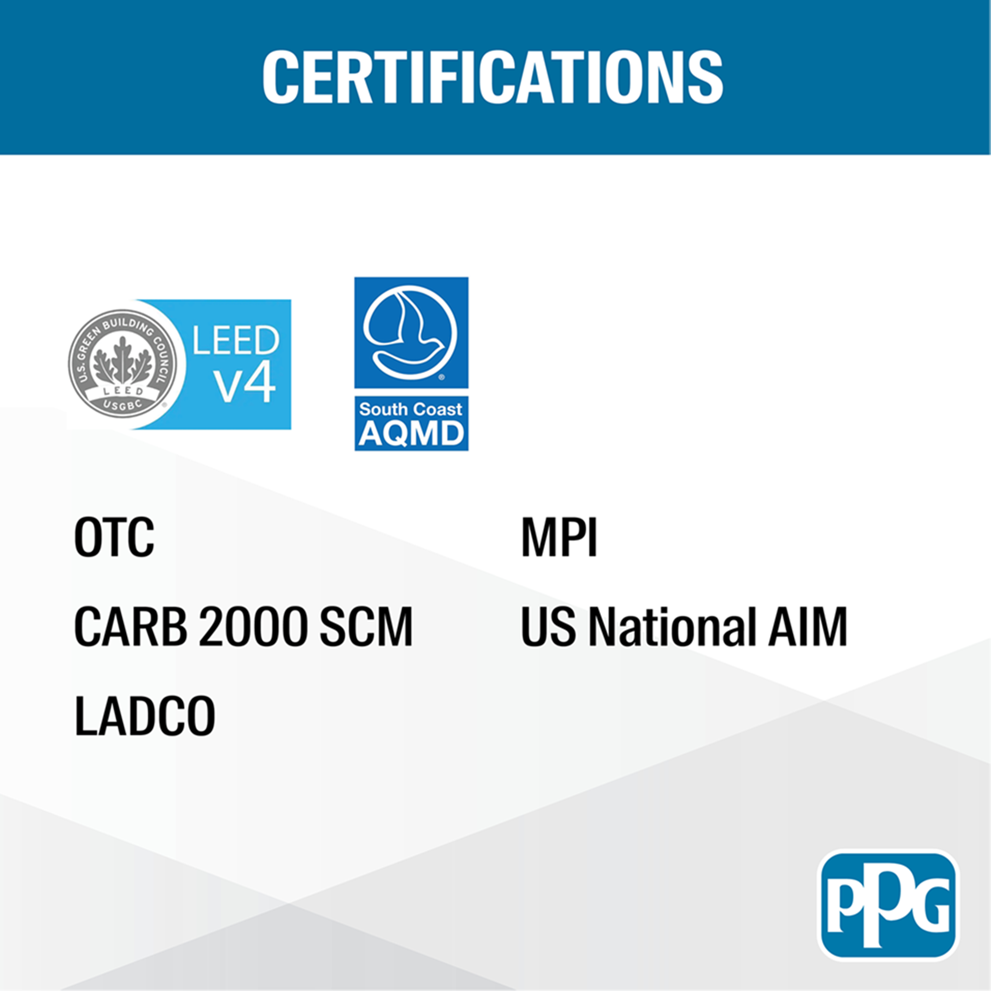 SpeedHide Pro EV Zero VOC Paint Certifications