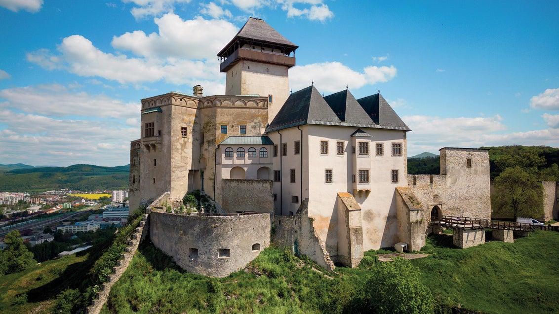 The Castle of Trenčín in digital form