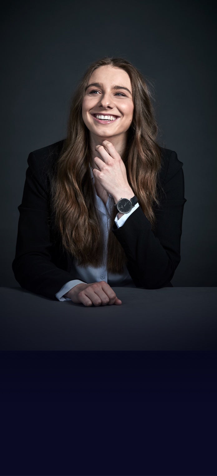a photo of Olivia - a member of Australia's legal community. 