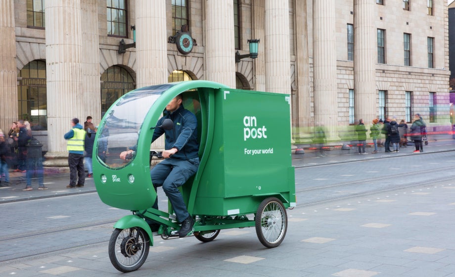 An Post Zero Emission delivery vehicle