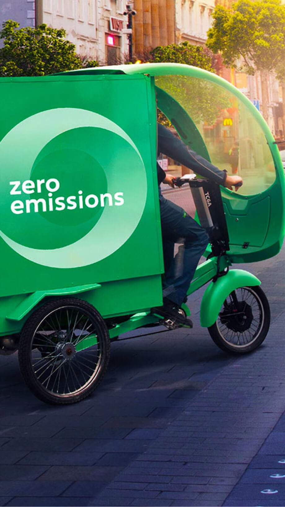 A Zero Emissions delivery vehicle