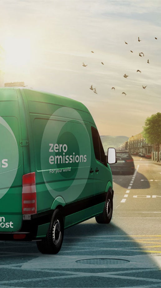 An Post Zero Emissions van