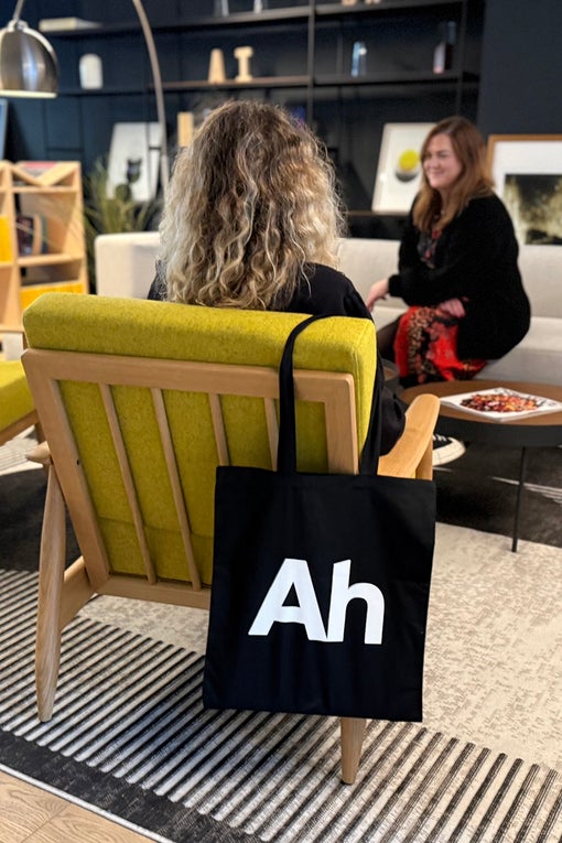 Team member working at their desk