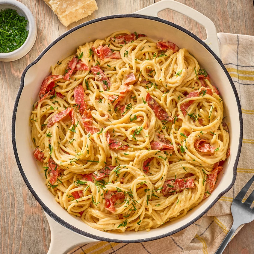 Pepperoni Carbonara