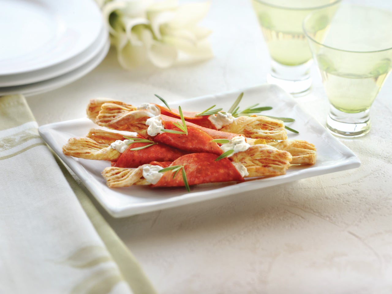 Crunchy Pepperoni Sticks