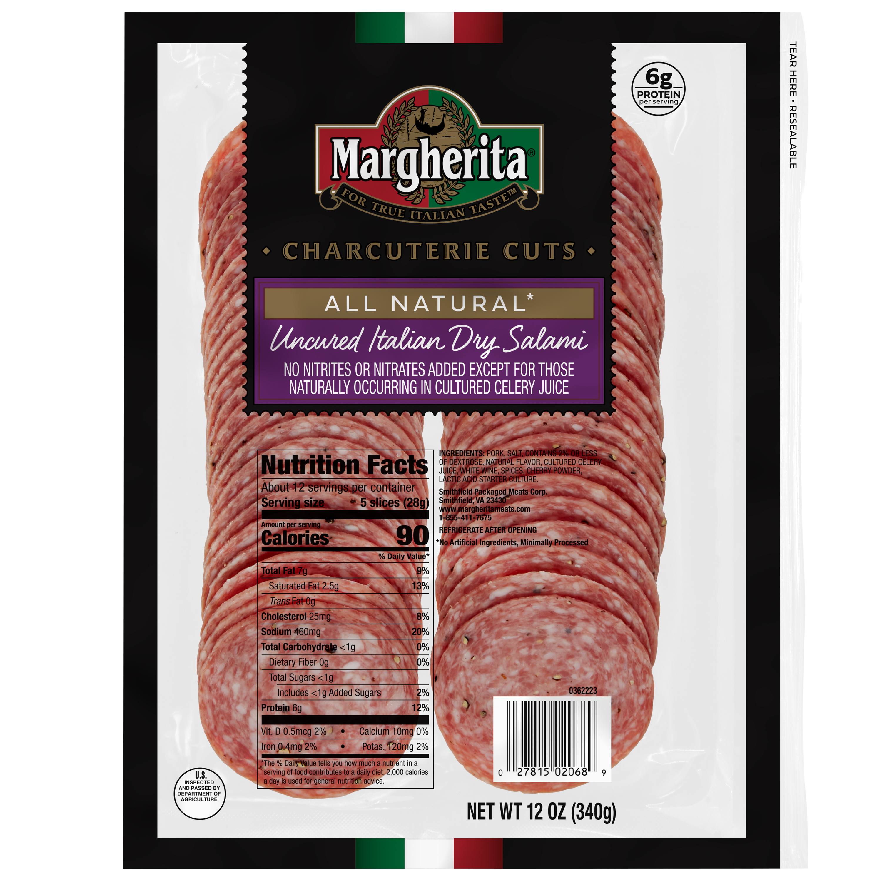 Uncured Italian Dry Salami