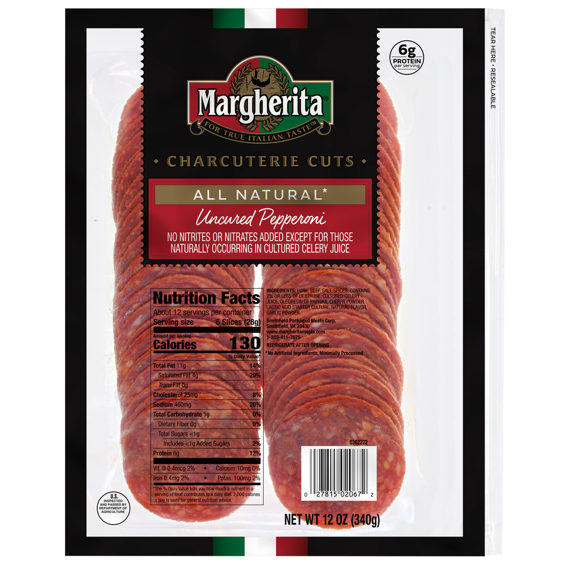 Uncured Pepperoni