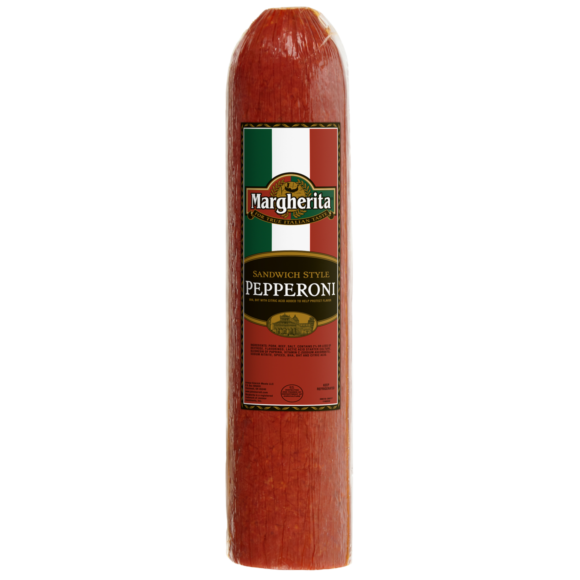 Sandwich Style Pepperoni Stick