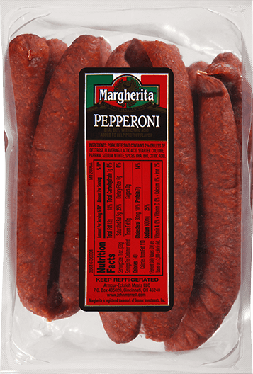 Coarse Pepperoni Stick 12" 6 Ct