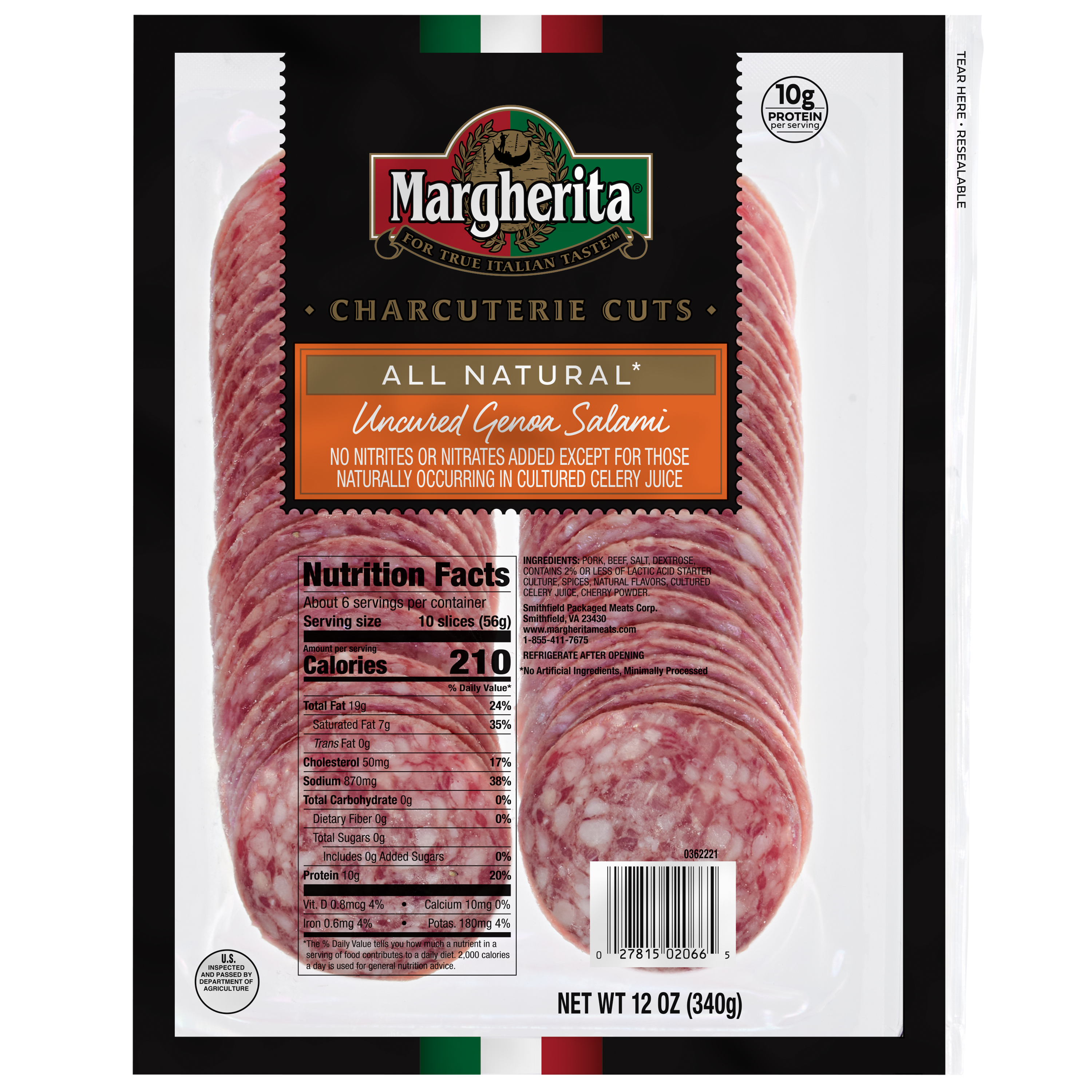 Uncured Genoa Salami