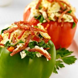 Margherita® Pepperoni Spinach & Rice Stuffed Peppers