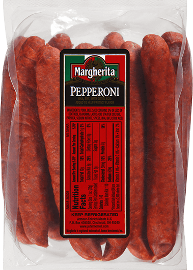Fine Pepperoni Stick 12" 6 Ct