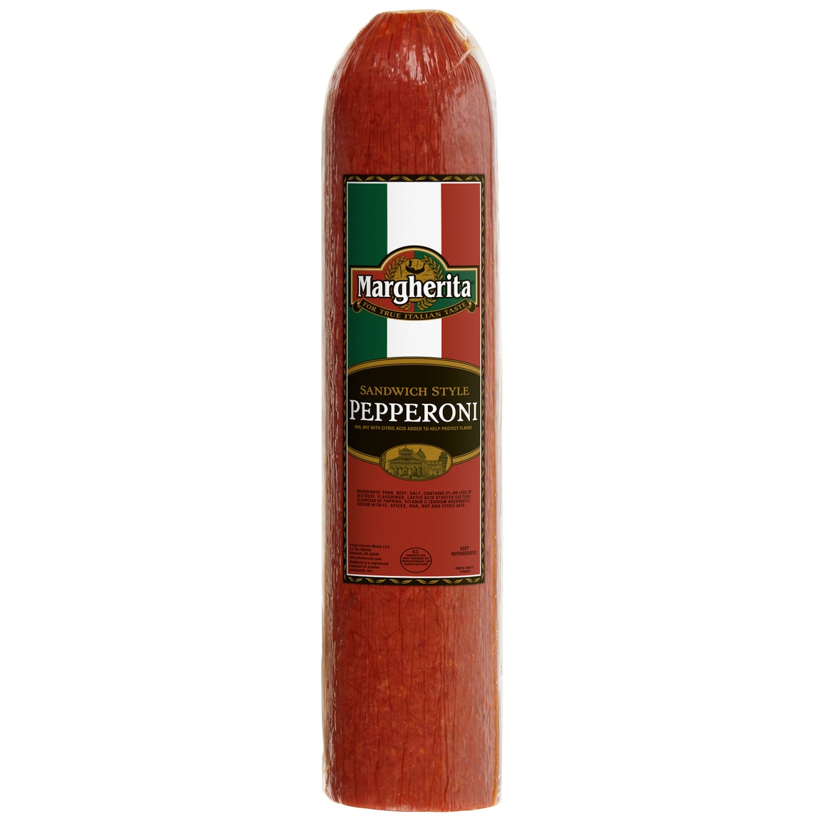 Sandwich Style Pepperoni Stick