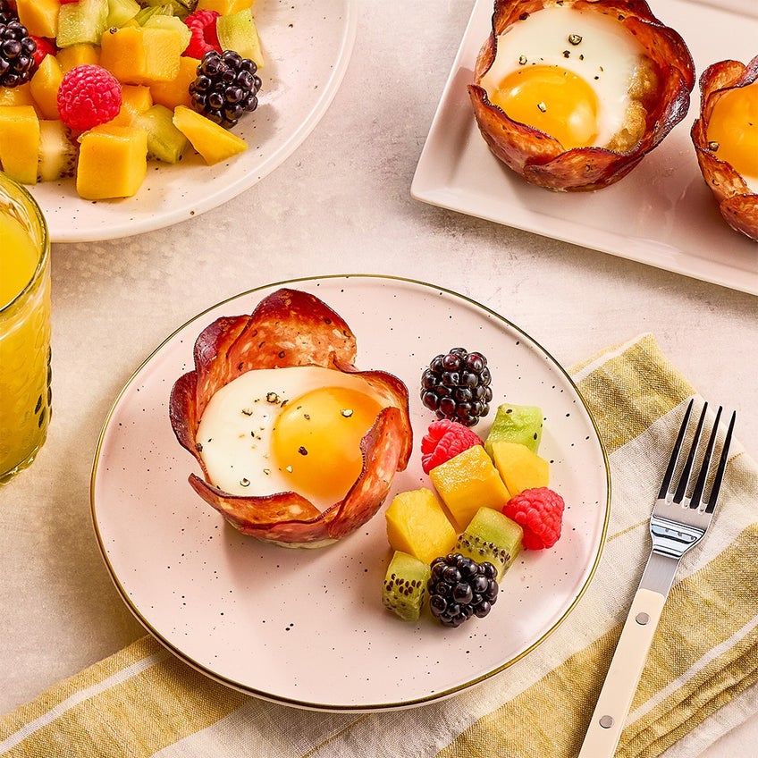 Salami Breakfast Cups