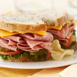 Salami Sandwich Italiano