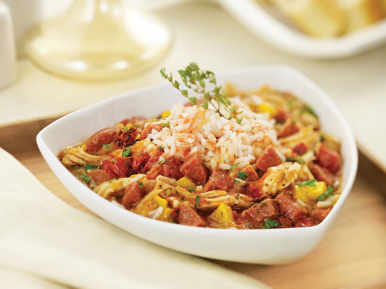 Spicy Pepperoni Gumbo