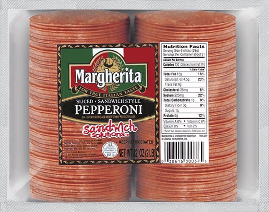 Sliced Sandwich Style Pepperoni 32 Oz.