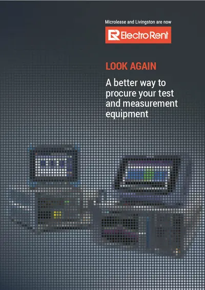Look Again and Rent your Test & Measurement Equipment, immagine