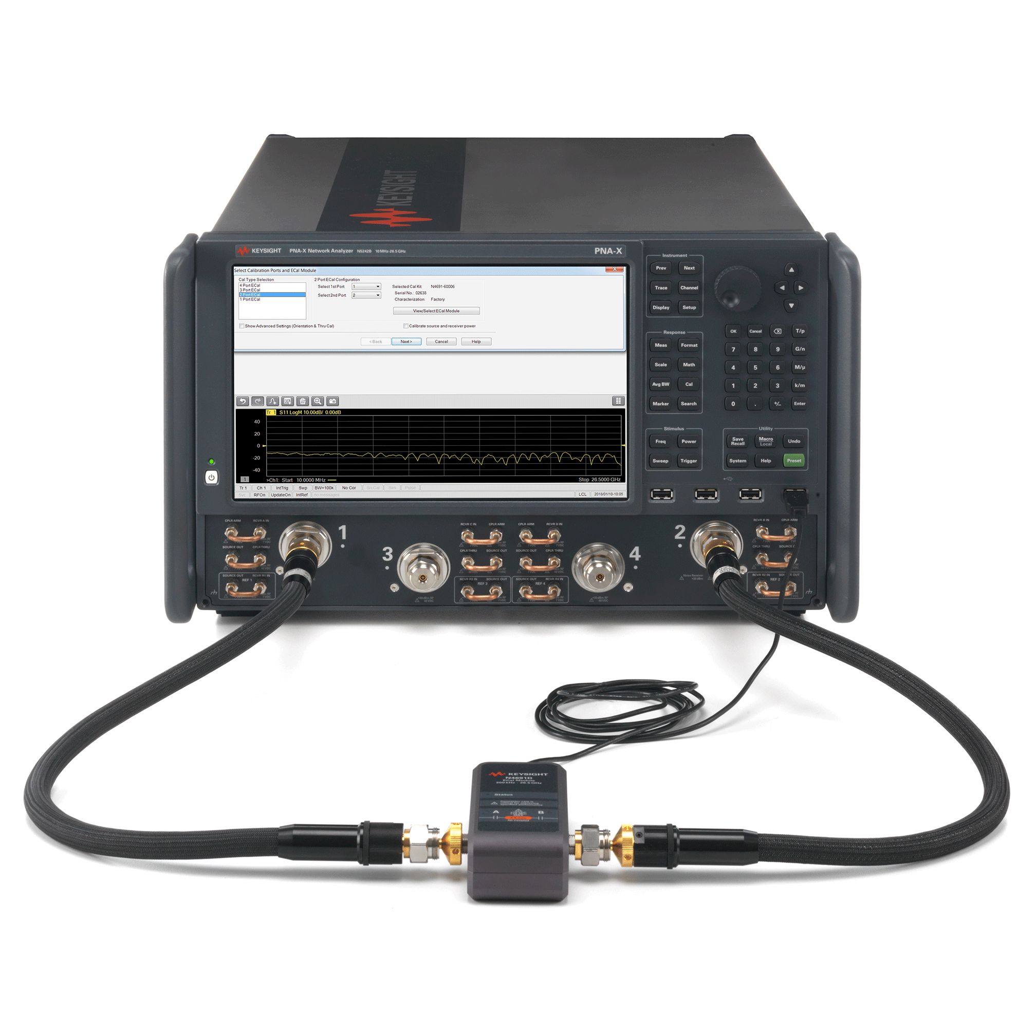 Picture of a Keysight Technologies N4691D