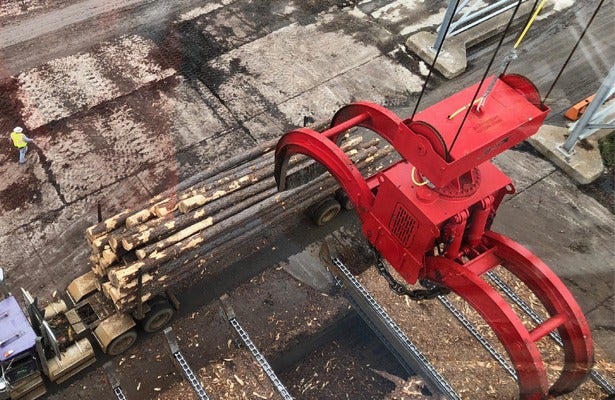 Diboll Lumber's New Multi-Million-Dollar-Crane Picks Up the Pace