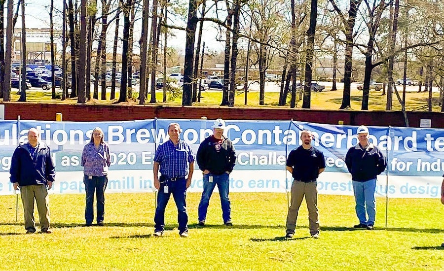 Employees at Brewton