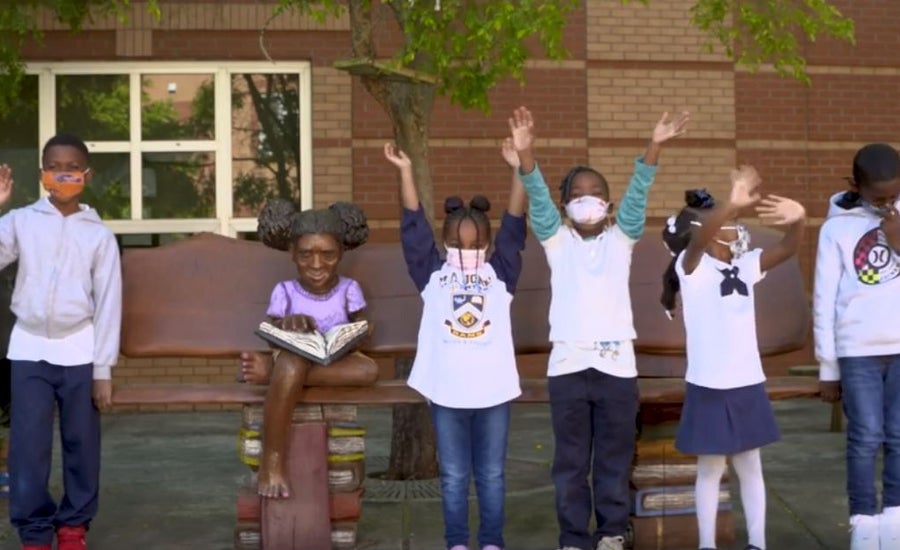 Students at M. Agnes Jones Elementary School in Atlanta, Ga.