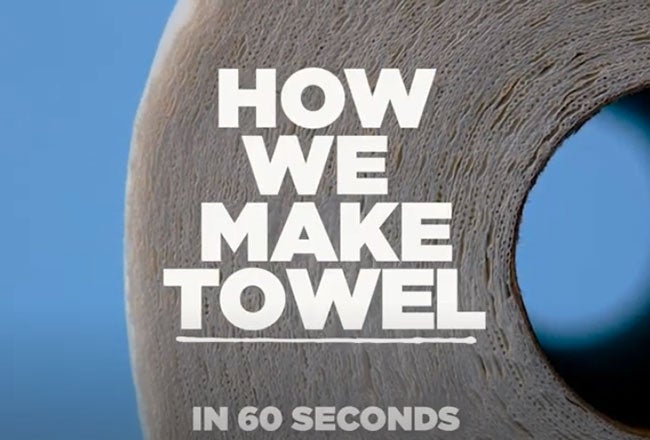 How we make paper towels