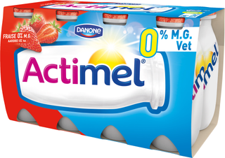 Actimel 0% Vet Aardbei