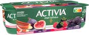 Activia Fruit - Rabarber Vijg Braambes en Framboos Pruim