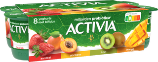 Activia Fruit - Fraise Abricot Kiwi Mangue