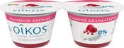 Oikos 0%: Framboise Grenade 2x145g