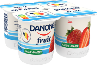 Danone aux Fruits - Fraise