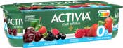 Activia 0% Fruit - Cerise Fruits des Bois Framboise Fraise
