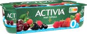 Activia 0% Fruit - Kers Bessen Framboos Aardbei