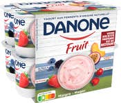 Danone Fruit - Exotisch Fruit Aardbei Framboos Bosbes