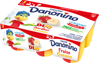 Danonino Duo Fraise Banane