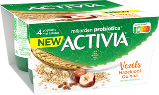 Activia Vezels - Hazelnoot-Quinoa