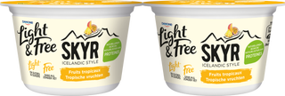 Light & Free Skyr Fruits Tropicaux