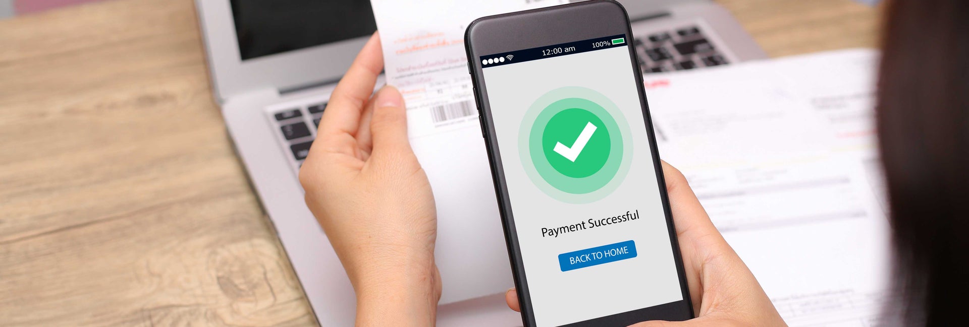 Moving money via phone.