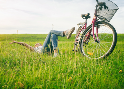 girl on bike