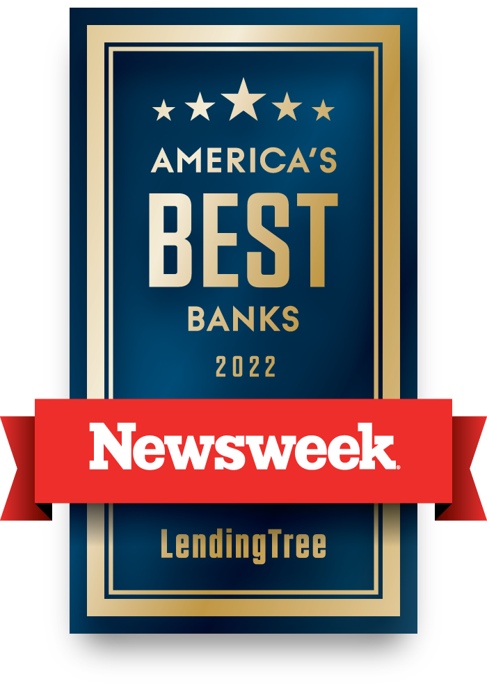 Newsweek's Best banks of 2022 award
