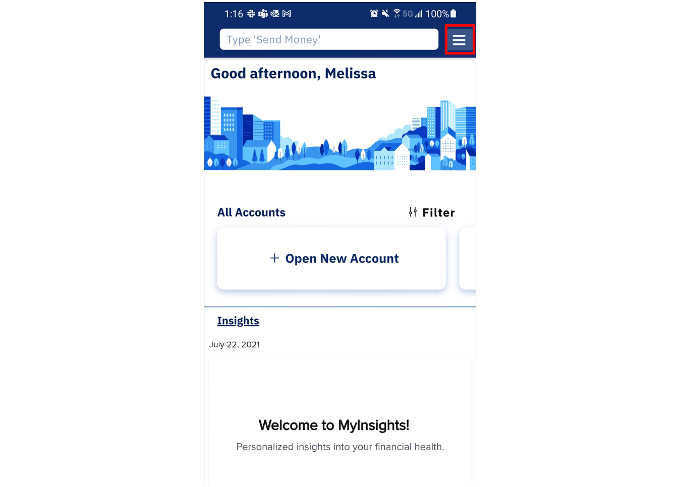 Set up alerts in the Emprise mobile app