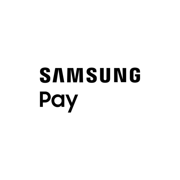 Words Samsung and Pay in two lines