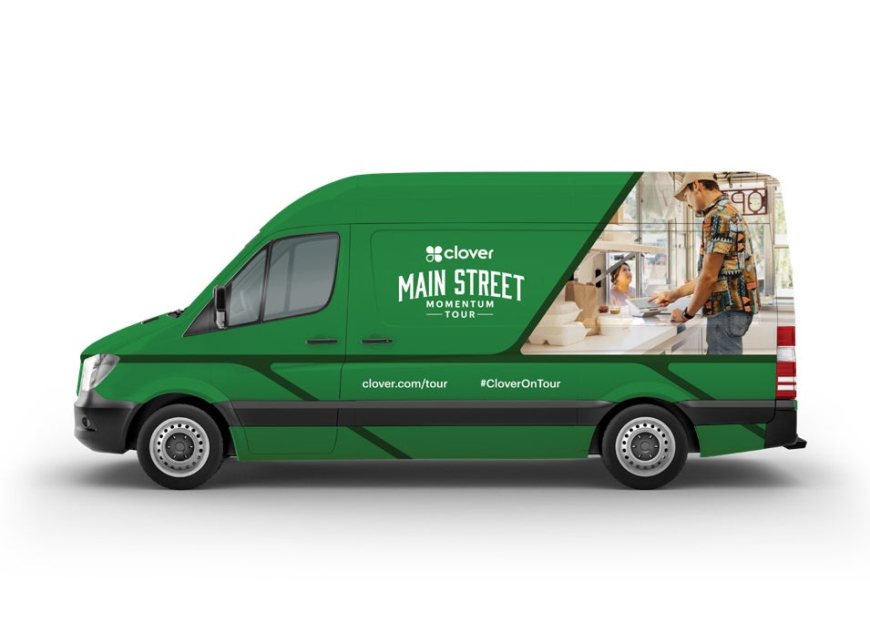 Green van