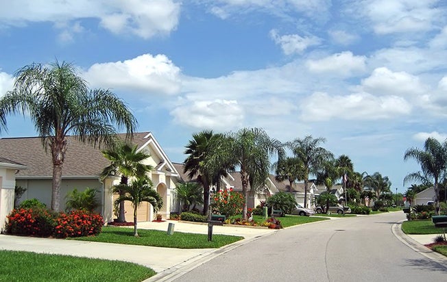 Residential Florida suburbs
