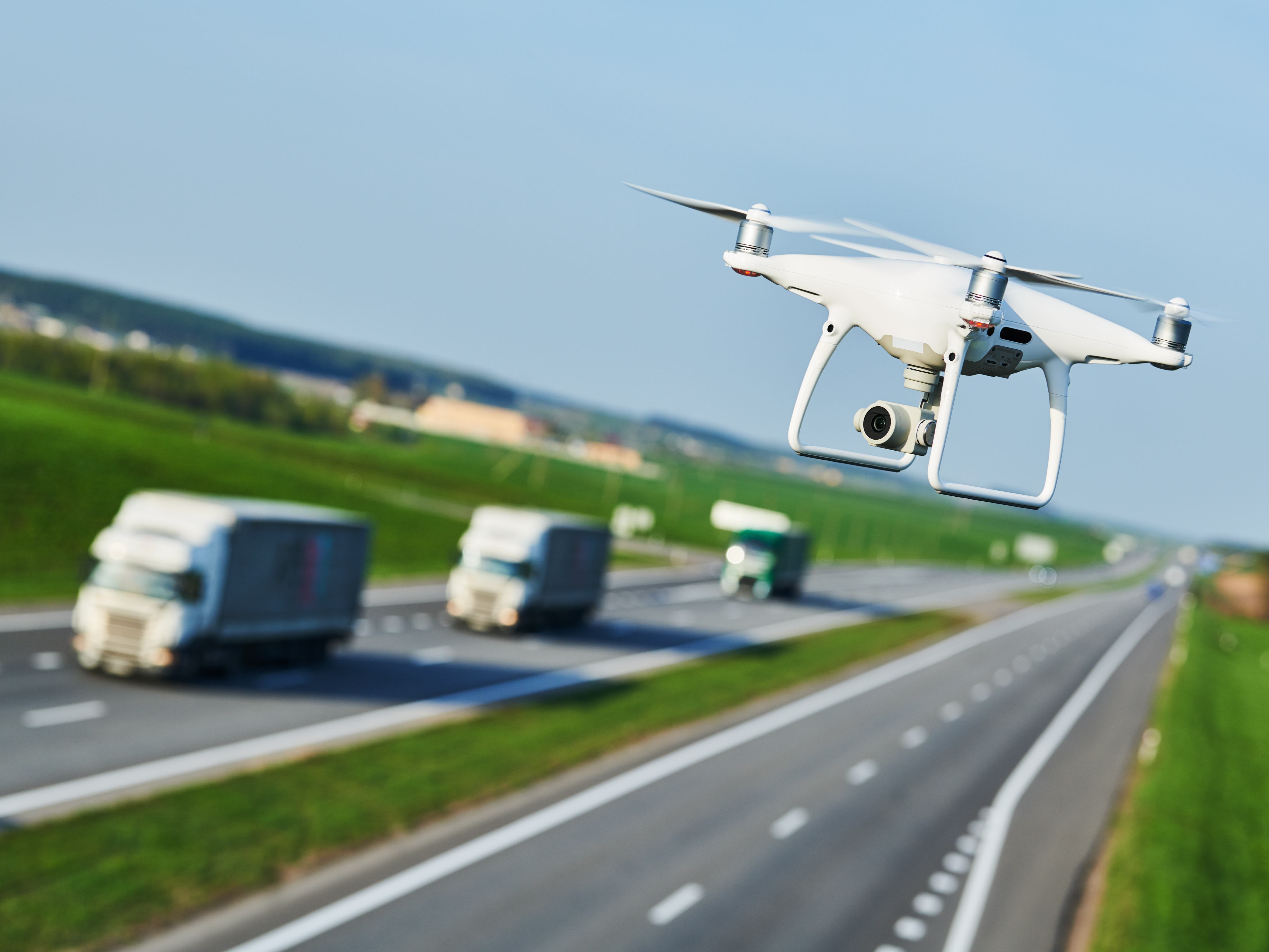 Look to the skies! Drones to monitor heavy vehicle compliance