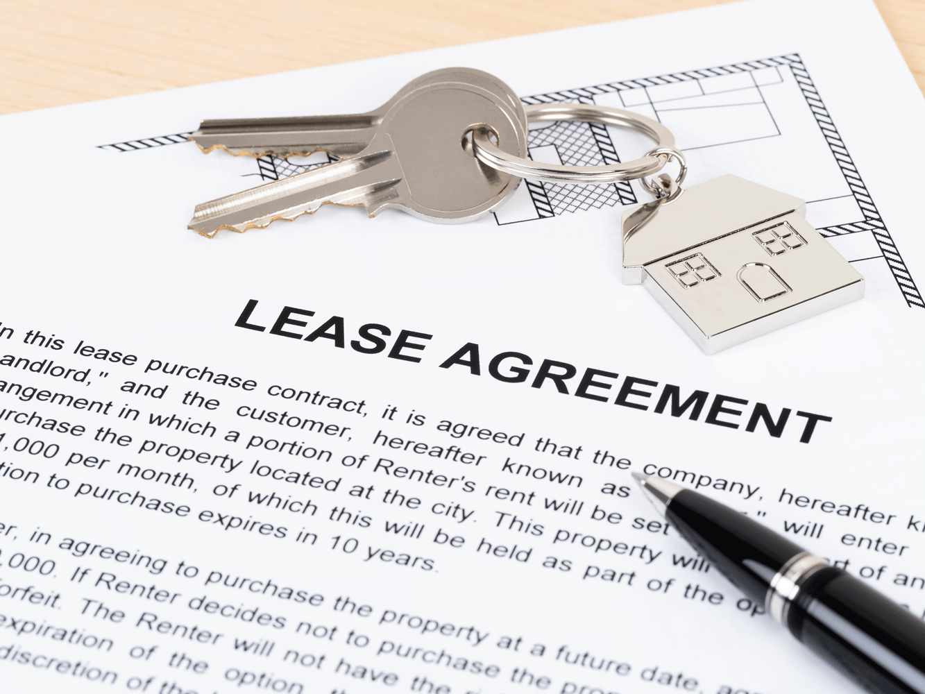 Do personal guarantees apply after lease termination and the creation of a monthly tenancy?