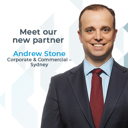 Holding Redlich welcomes new corporate & commercial partner, Andrew Stone
