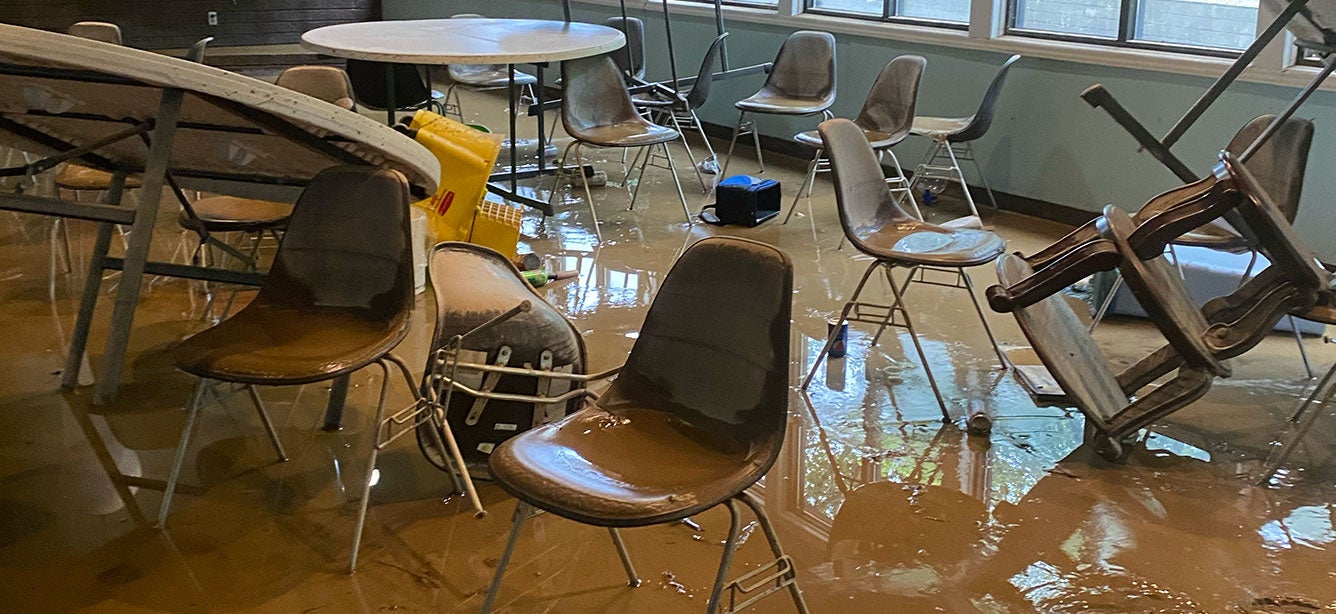 Floods in July 2022 have devastated the Knott County Senior Center in Kentucky and the community, which already had been hard hit by the COVID pandemic.